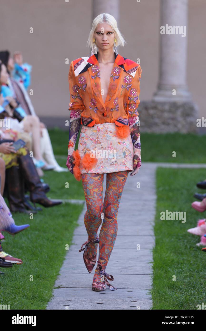 Milan, Italy. 24th Sep, 2023. Milan Fashion Week, Spring Summer 2024