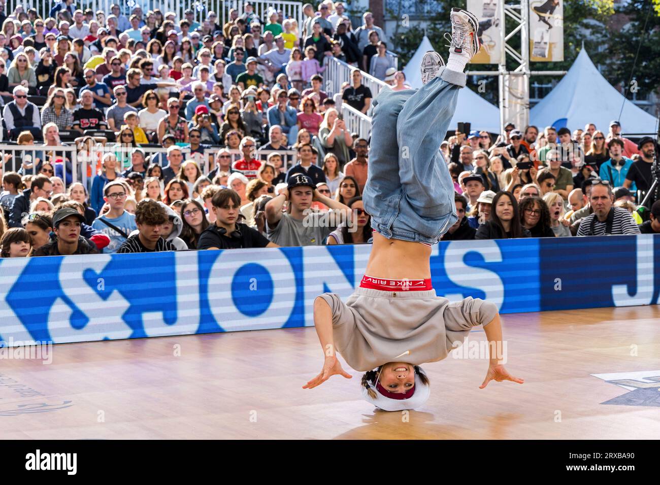 Portugal's Vanessa Marina Cartaxo Farinha, known as BGirl Vanessa