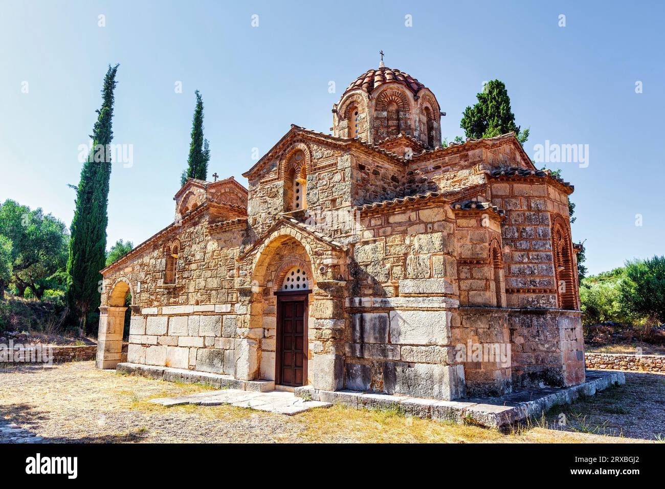 The temple of Zoodochos Pigi of Samarina. It is one of the most ...