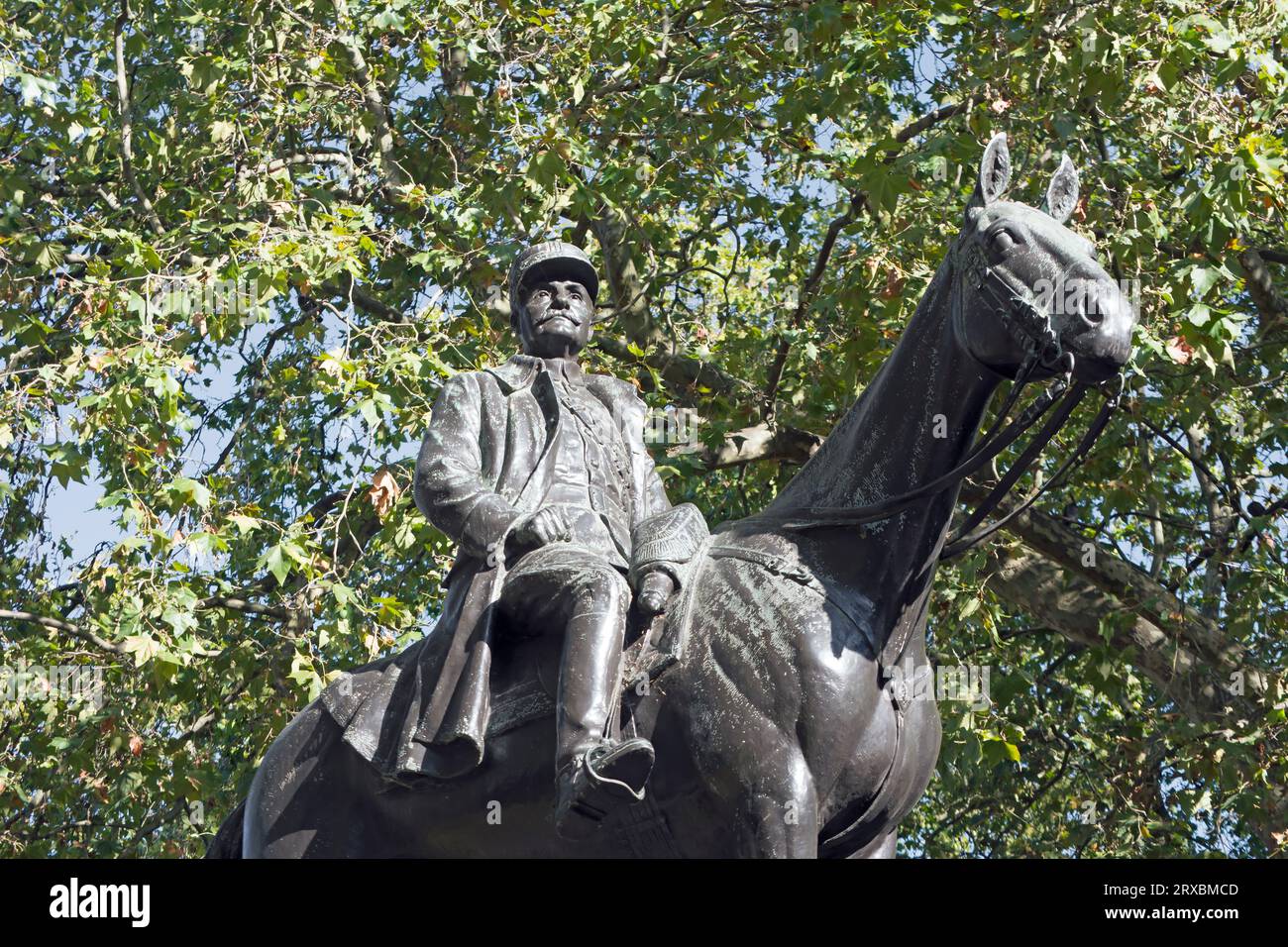 The 1930 Equestrian Statue Of World War One Supreme Allied Commander 