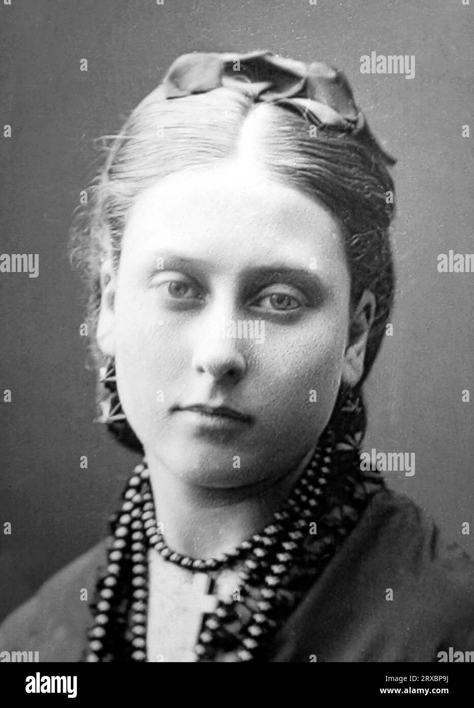 Princess Beatrice, 5th daughter of Queen Victoria Stock Photo