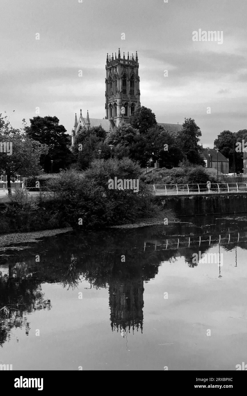 The Minster Church of St George in Doncaster, South Yorkshire, England, UK Stock Photo