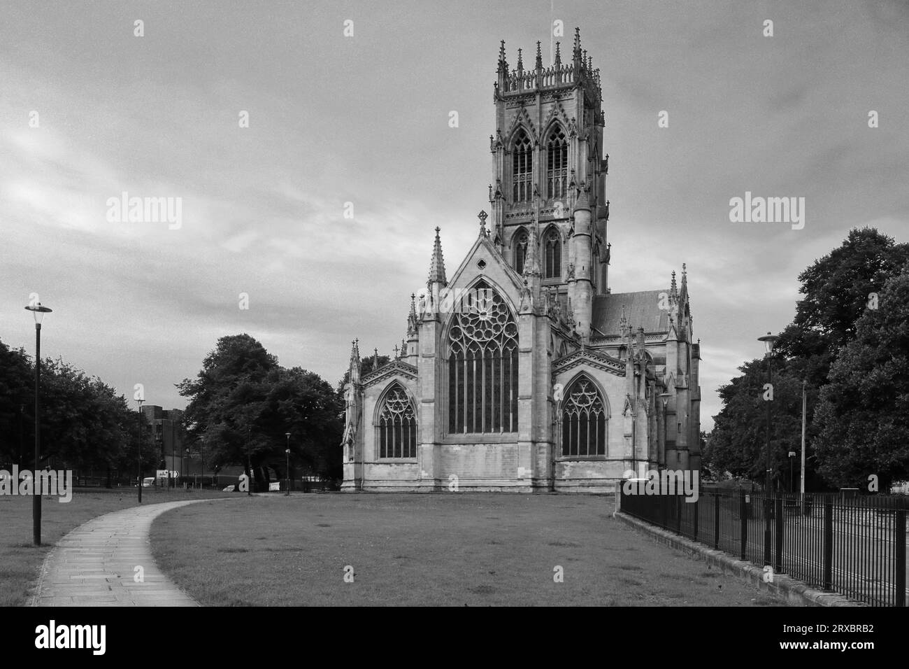 The Minster Church of St George in Doncaster, South Yorkshire, England, UK Stock Photo