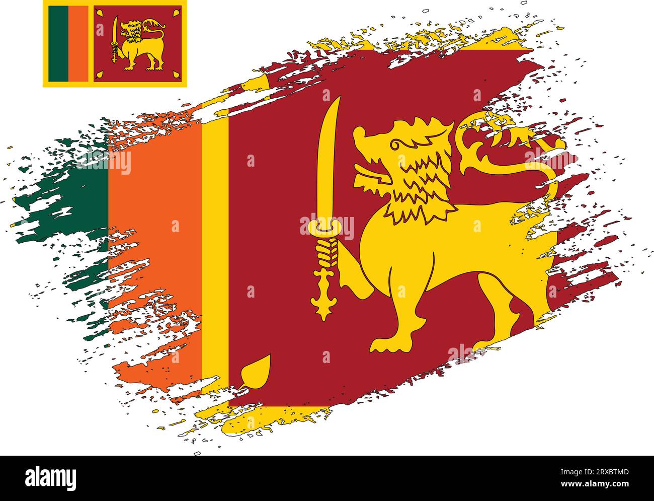 Independence of sri lanka Stock Vector Images - Alamy
