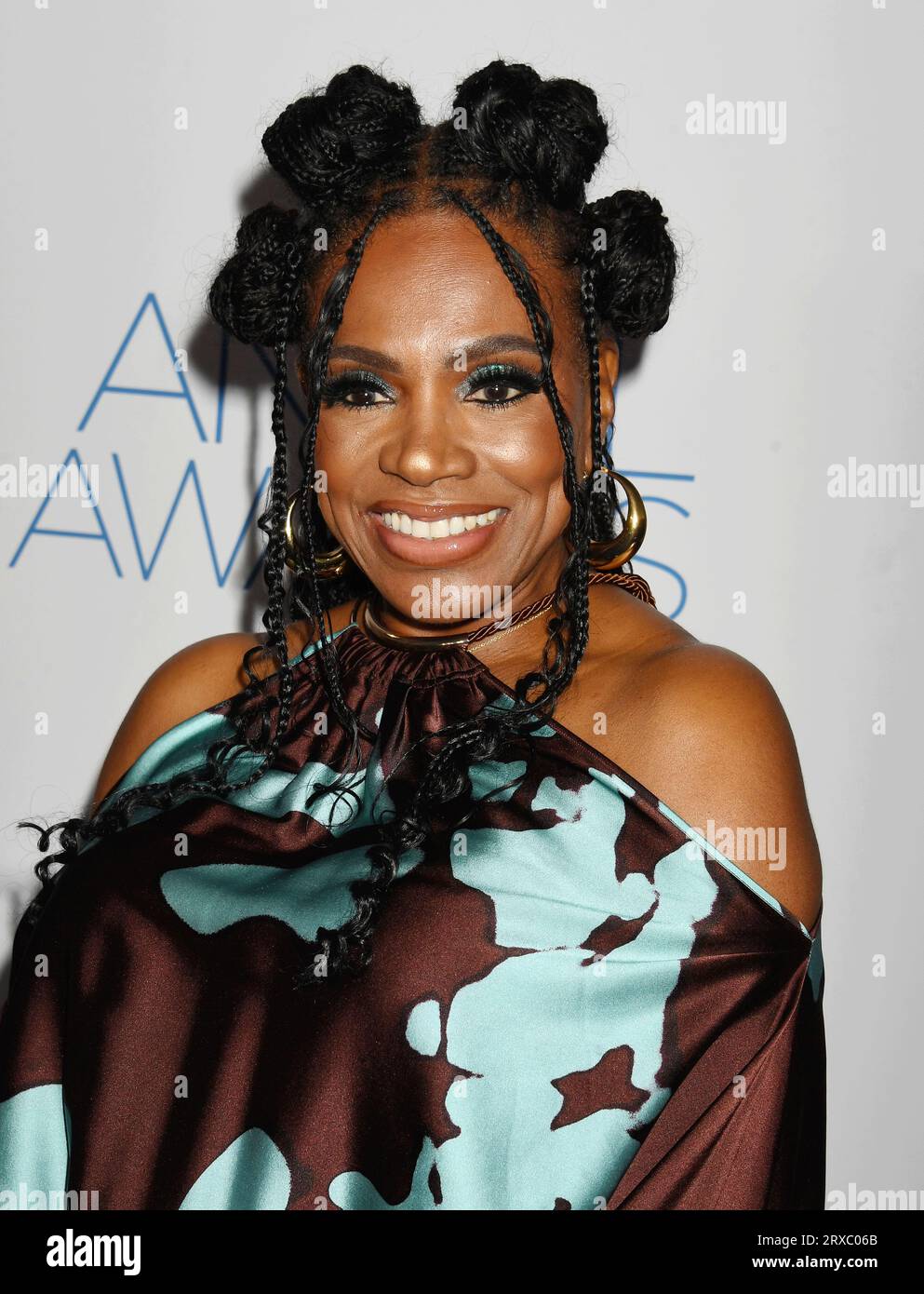 HOLLYWOOD, CALIFORNIA - SEPTEMBER 23: Sheryl Lee Ralph attends Project Angel Food's 2023 Angel Awards at 922 Vine Street on September 23, 2023 in Los Stock Photo