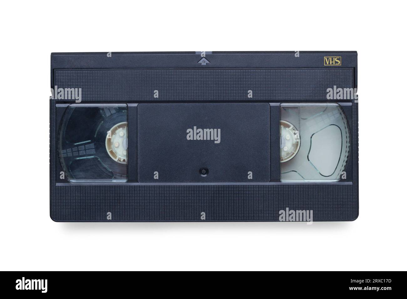 Old video cassette isolated on white background Stock Photo