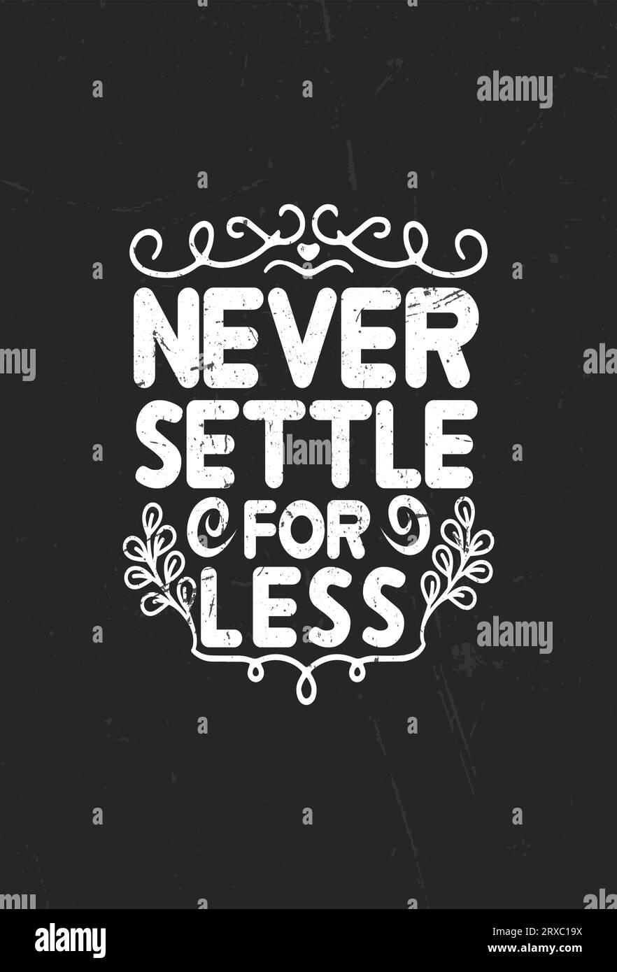 vector motivational typography t shirt design poster Stock Vector Image ...