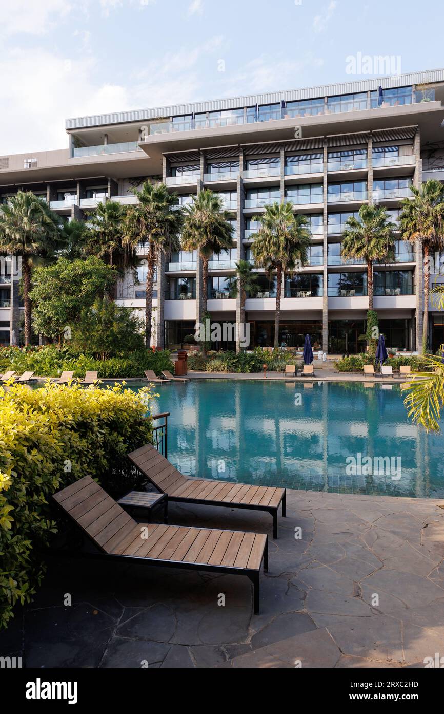 Overview of the grounds at the Gran Meliá Arusha hotel, Arusha