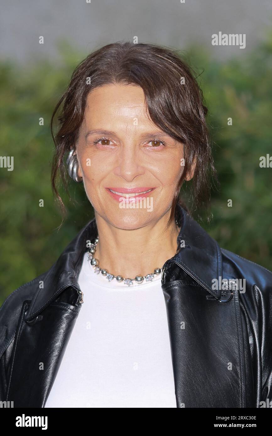 Milan, Italy. 24th Sep, 2023. Juliette Binoche poses at photocall ...