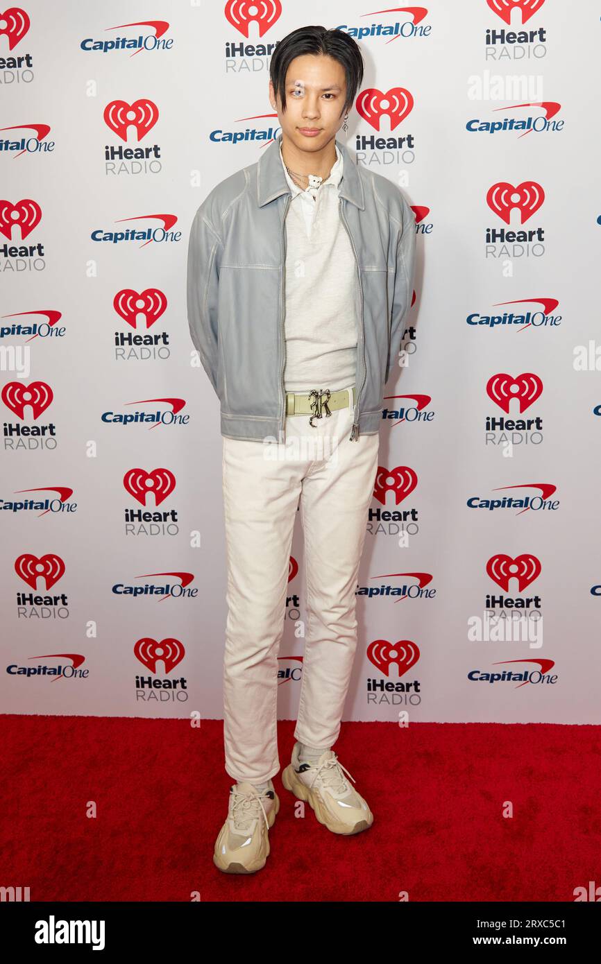 Las Vegas, USA. 23rd Sep, 2023. Kevin Li attends the 2023 iHeartRadio Music Festival at T-Mobile Arena on September 23, 2023 in Las Vegas, Nevada. Photo: Miguel Cortes/imageSPACE Credit: Imagespace/Alamy Live News Stock Photo