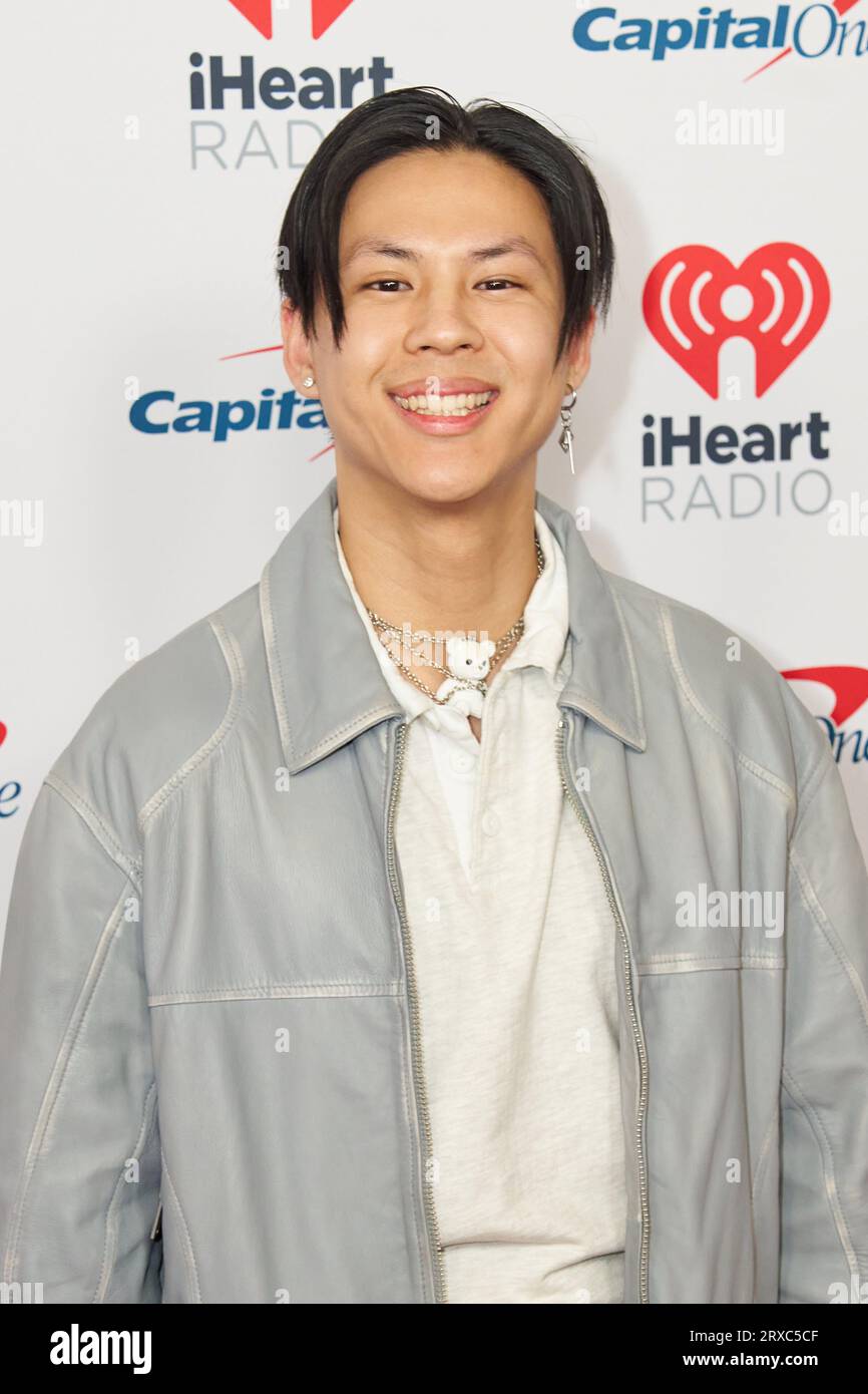 Las Vegas, USA. 23rd Sep, 2023. Kevin Li attends the 2023 iHeartRadio Music Festival at T-Mobile Arena on September 23, 2023 in Las Vegas, Nevada. Photo: Miguel Cortes/imageSPACE Credit: Imagespace/Alamy Live News Stock Photo