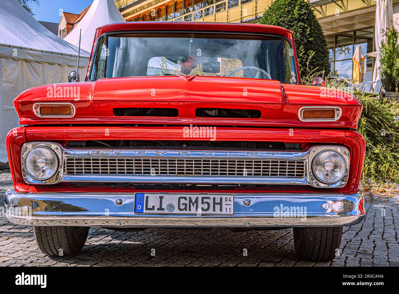 BADEN-WUERTTEMBERG : FRONT VIEW OF CHEVROLET Stock Photo