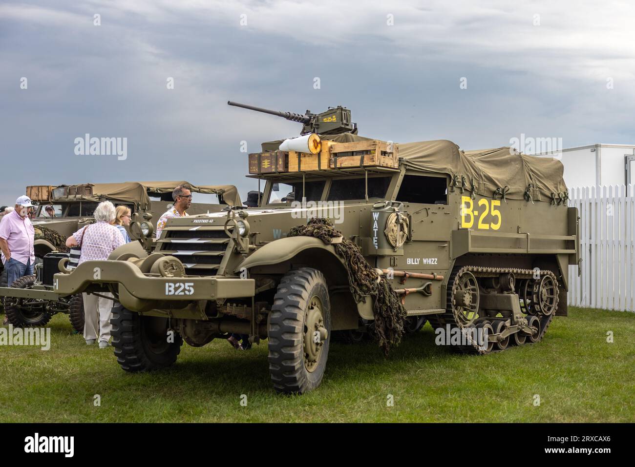 Prestone 43 M5 Half track Armored Personnel Carrier On Display At The 