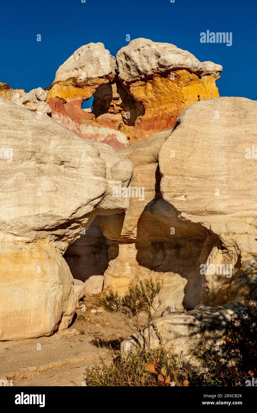 Hoodoos at the Paint Mines Interpretive Park, near Calhan, Colorado
