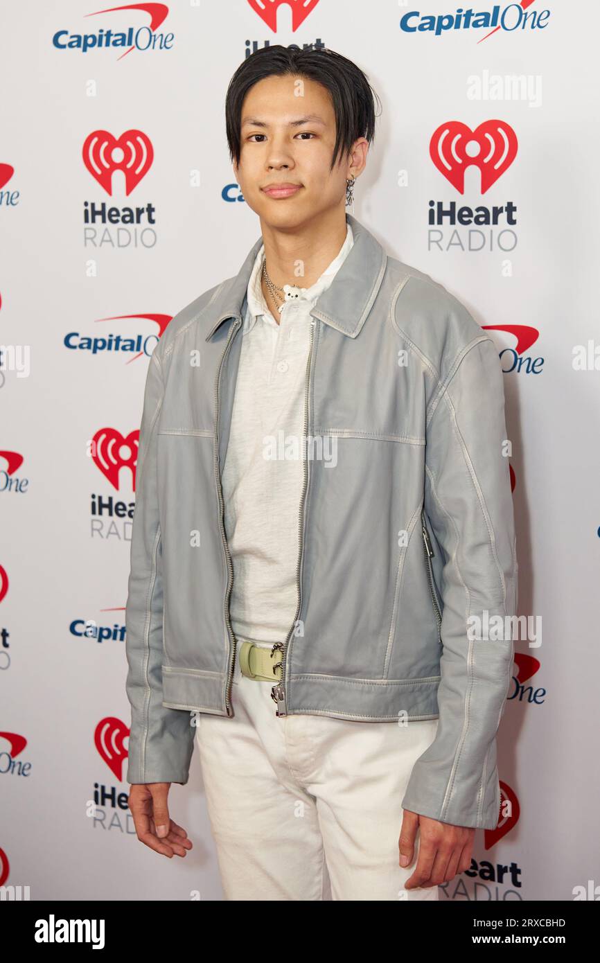 Las Vegas, USA. 23rd Sep, 2023. Kevin Li attends the 2023 iHeartRadio Music Festival at T-Mobile Arena on September 23, 2023 in Las Vegas, Nevada. Photo: Miguel Cortes/imageSPACE/Sipa USA Credit: Sipa USA/Alamy Live News Stock Photo