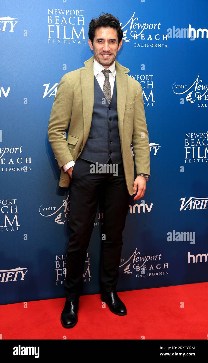 Kirk Newmann attends the 'Newport Beach Film Festival' at The Rosewood Hotel in London. Stock Photo