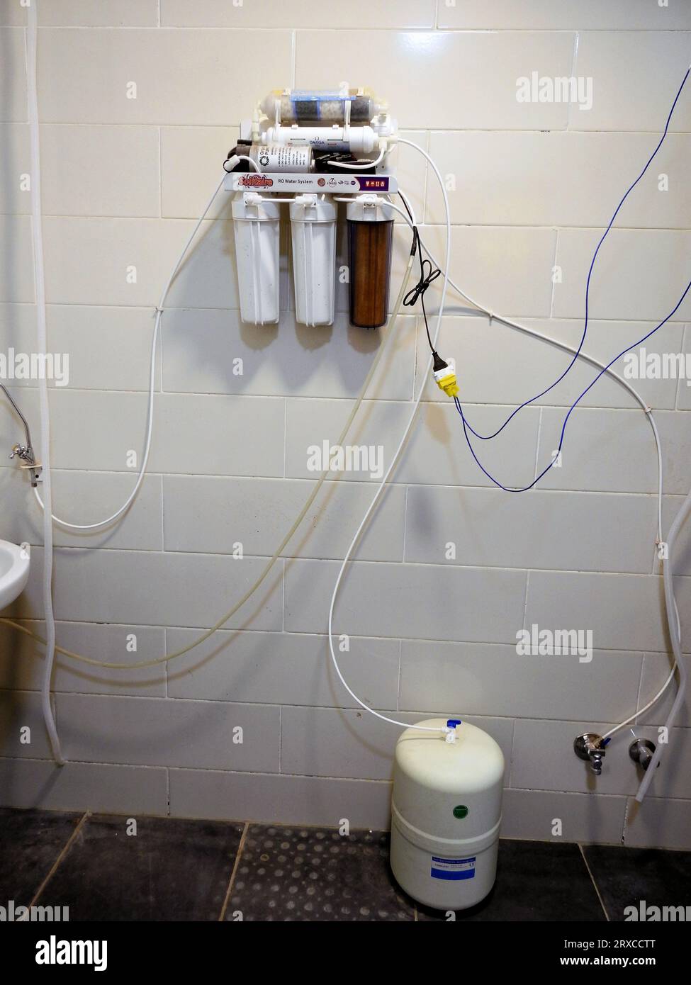 Cairo, Egypt, September 17 2023 7 Stage Solitaire Ro water system