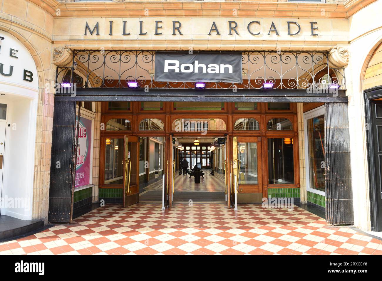 Miller Arcade, Preston City Centre Stock Photo Alamy