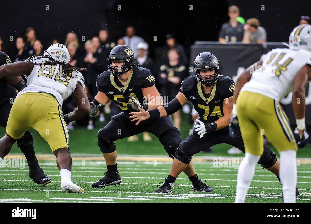 September 23,2023: Wake Forest Sophomore Matt Gulbin (54) And Wake ...