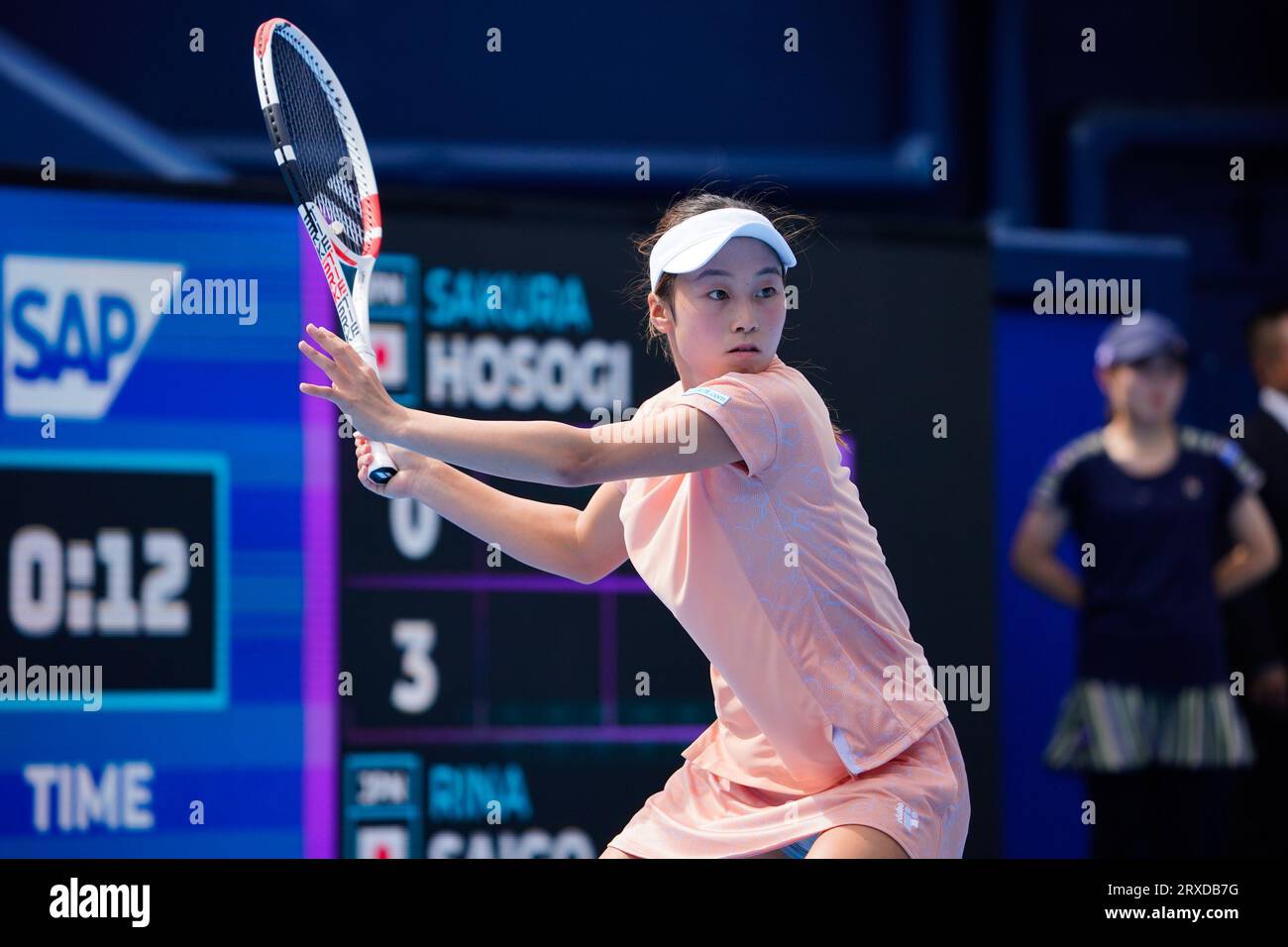 Tokyo, Japan. 24th Sep, 2023. Rina Saigo (JPN) Tennis Singles