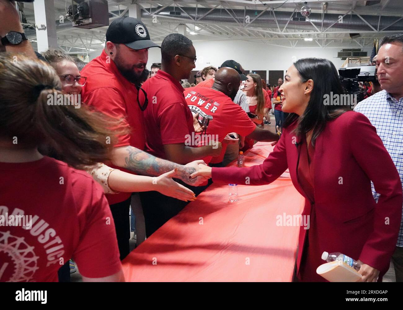 Wentzville, United States. 24th Sep, 2023. Rep. Alexandria Ocasio