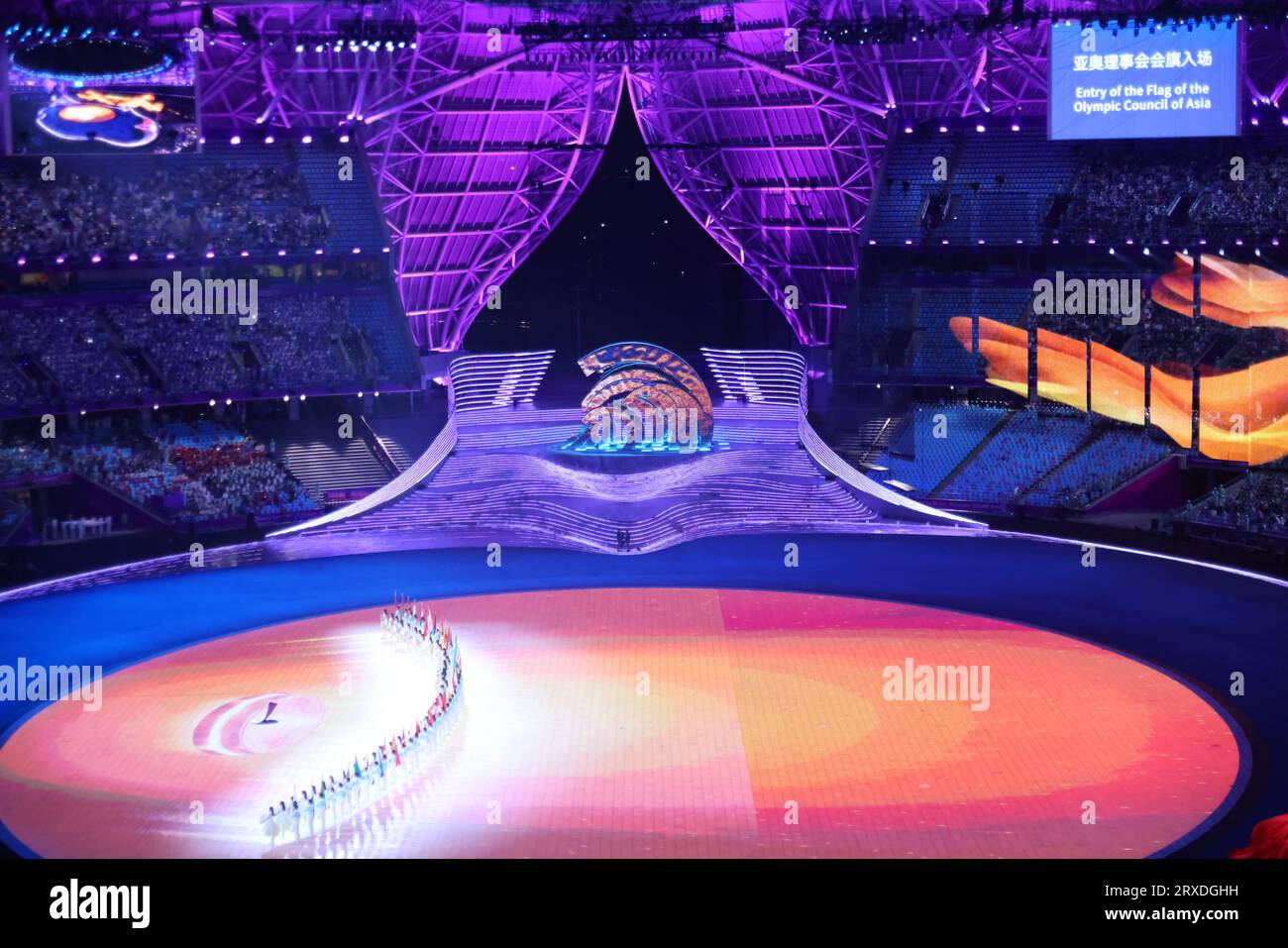 SEPTEMBER 23, 2023 Opening Ceremony at Hangzhou Olympic Sports Centre