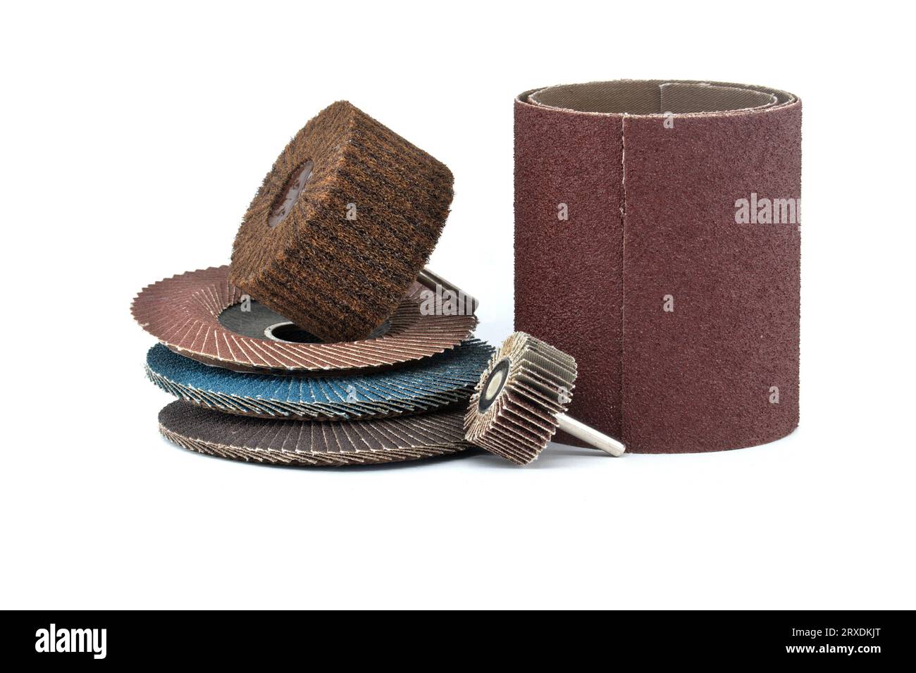 Flap discs for angle grinders, abrasive cloth flap wheels and flap
