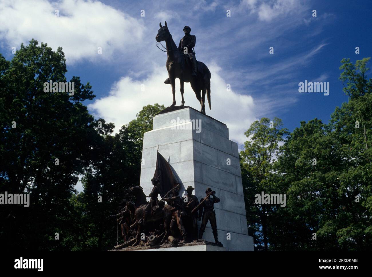 General Lee Statue on Seminary Ridge, Gettysburg National Military Park