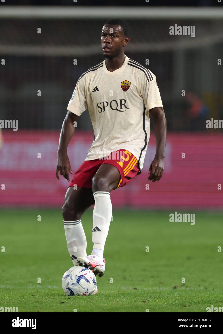 Turin, Italy. 24th Sep, 2023. Evan N'Dicka of AS Roma during the Serie ...