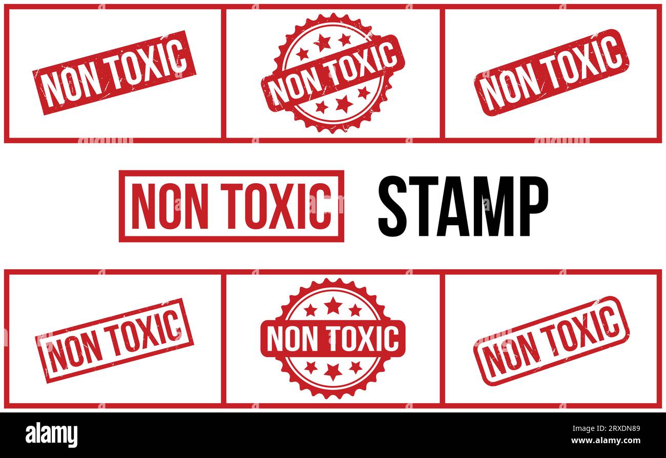 https://c8.alamy.com/comp/2RXDN89/non-toxic-rubber-stamp-set-vector-2RXDN89.jpg