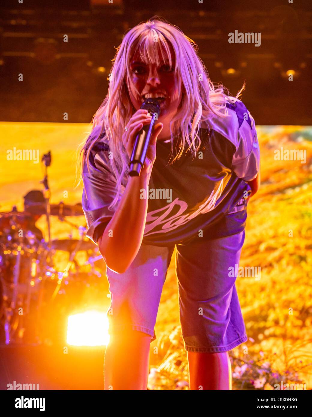 Las Vegas, USA. 23rd Sep, 2023. Renee Rapp performs on day two of the ...