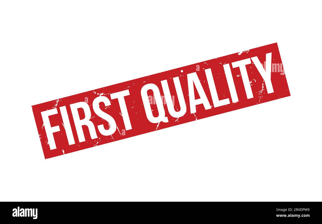 Vector First Quality First quality seal hi-res stock photography and images - Alamy