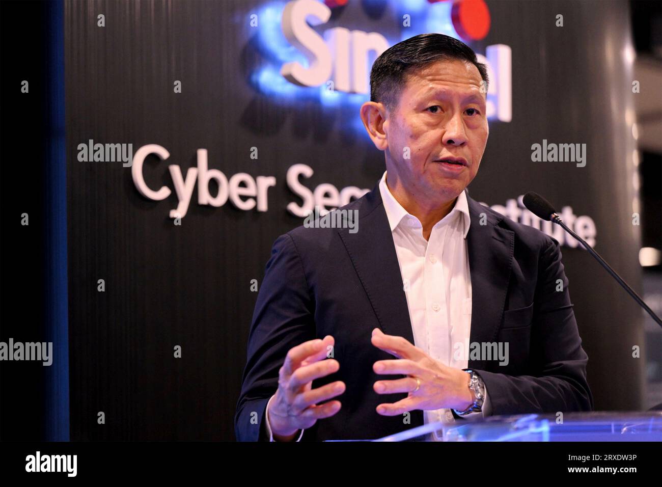 Ng Tian Chong, CEO of company Singtel, 20 September