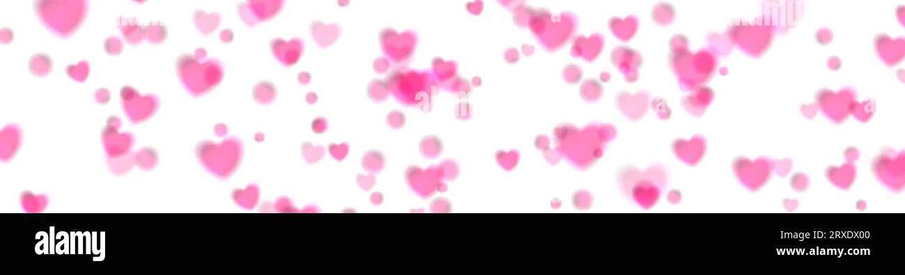 Shiny pink background bokeh effect Stock Vector Images - Alamy