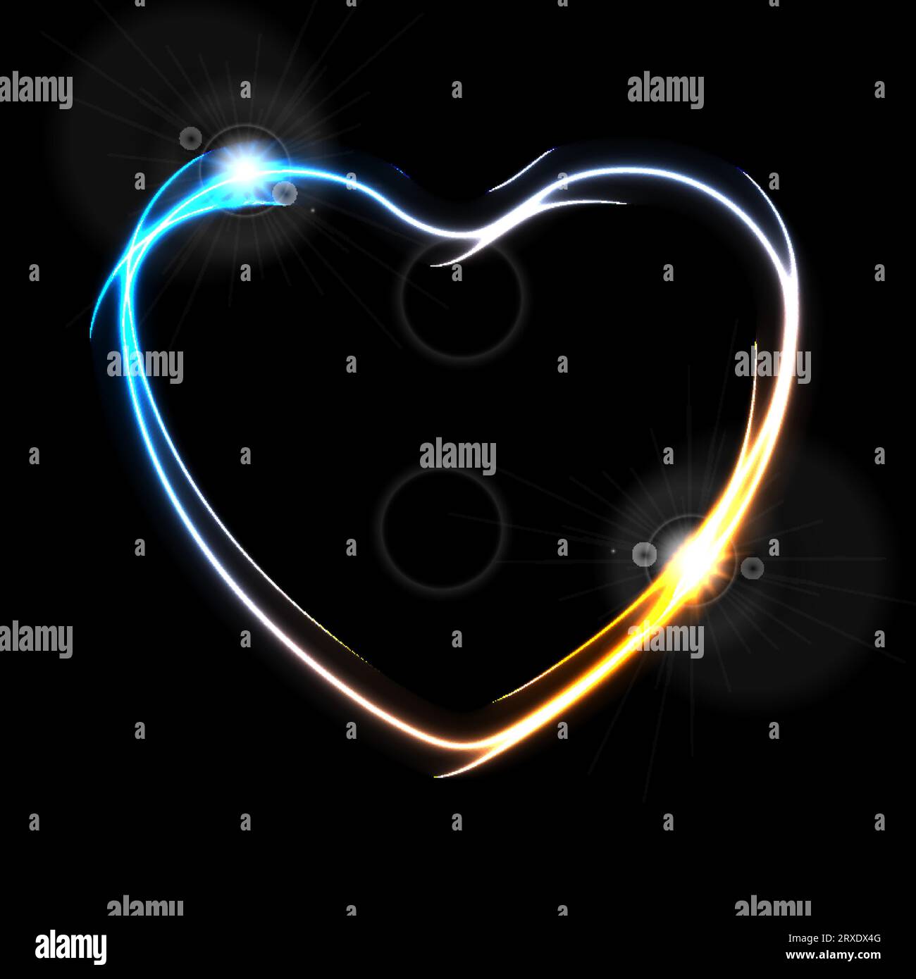 Heart flare Stock Vector Images - Page 3 - Alamy