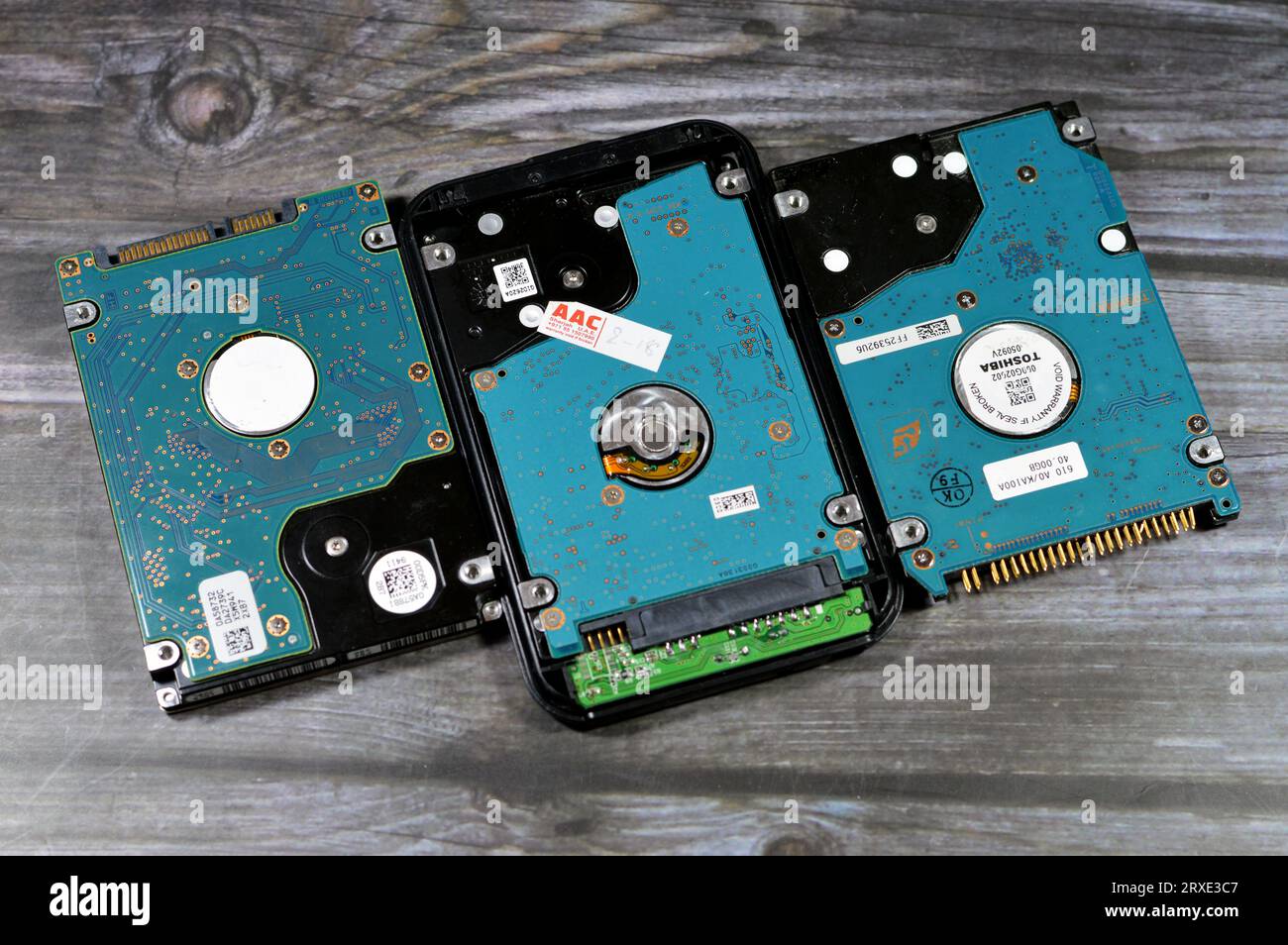 Cairo, Egypt, September 7 2023 2.5 Inch hard disk drive for notebooks