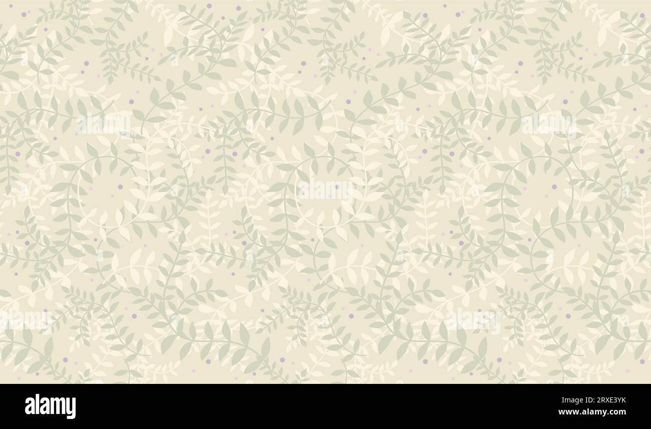 Vector Seamless Floral Pattern Illustration. Horizontally And Vertically Repeatable. Stock Vector