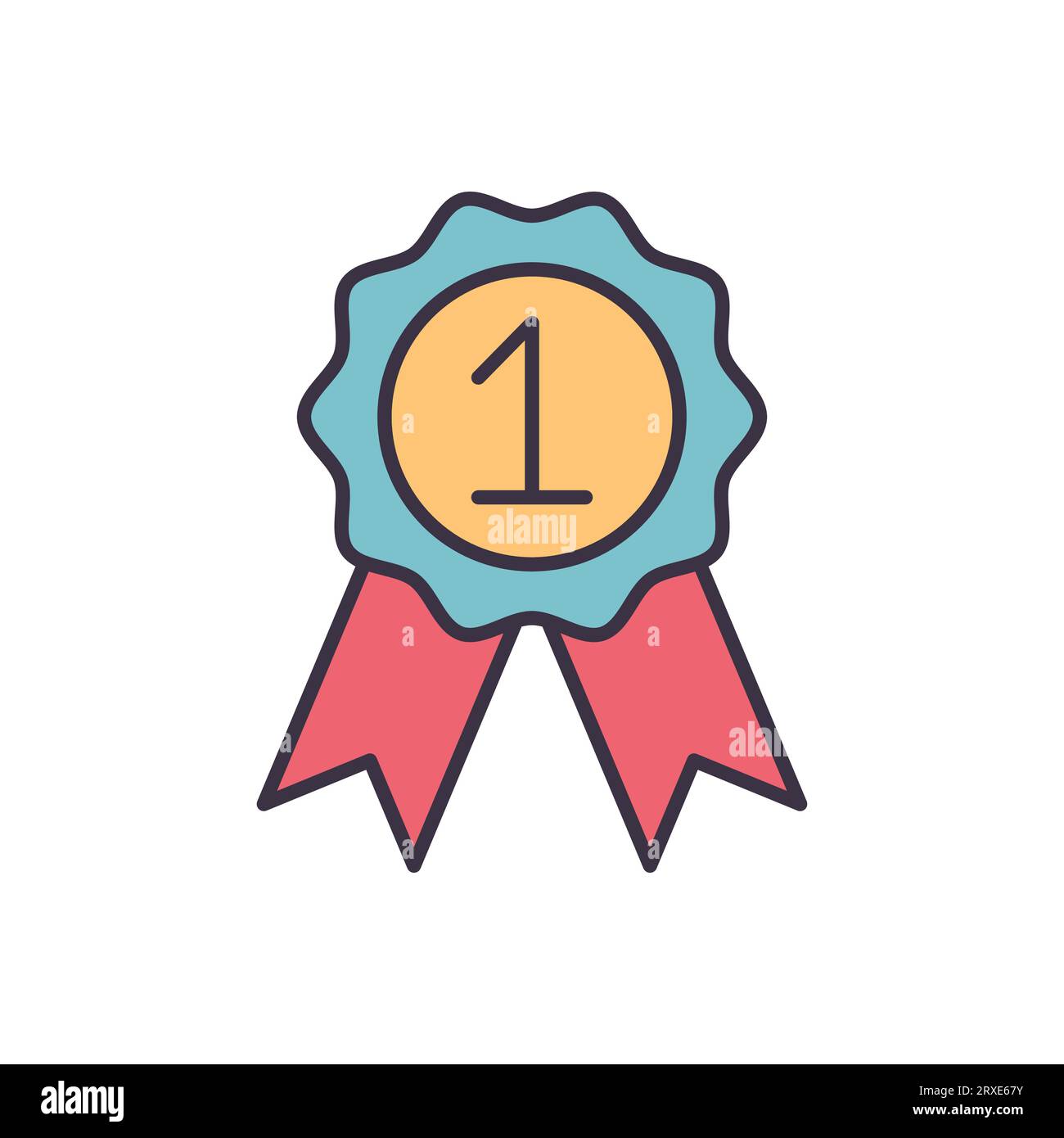 Icon best badge vector hi-res stock photography and images - Alamy