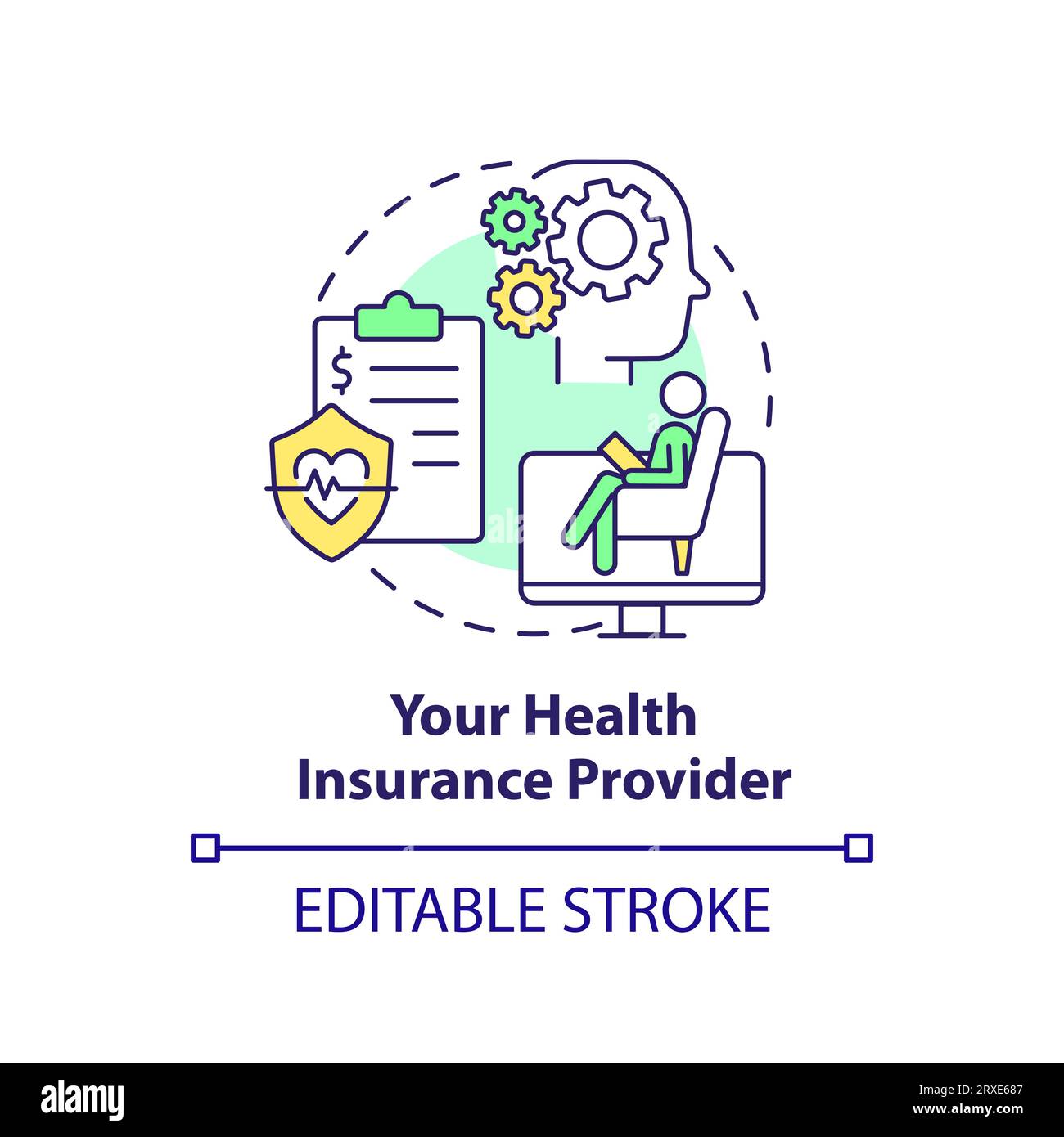 Health insurance provider Stock Vector Images - Alamy