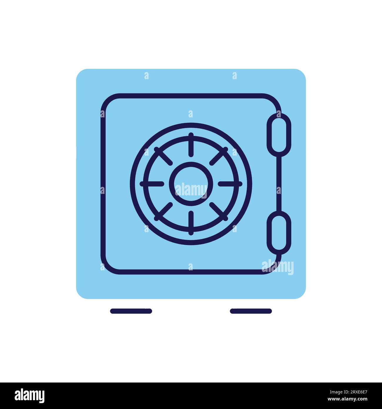 Safe related vector icon Stock Vector