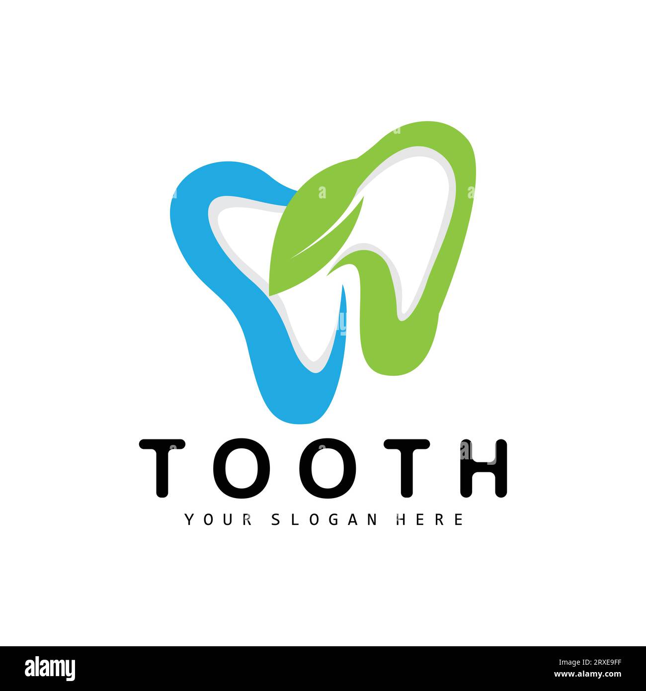 Tooth logo, Dental Health Vector, Care Brand Illustration Stock Vector ...