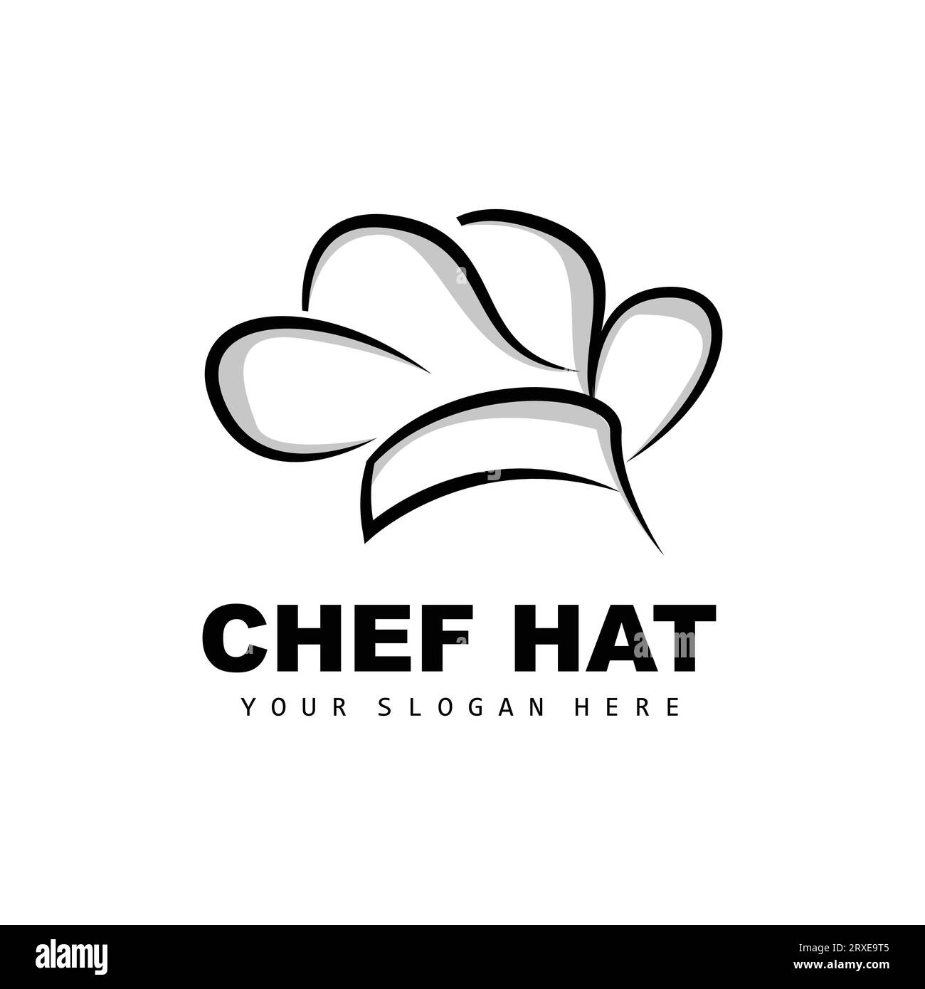 Chef Hat Logo, Restaurant Chef Vector, Design For Restaurant, Catering