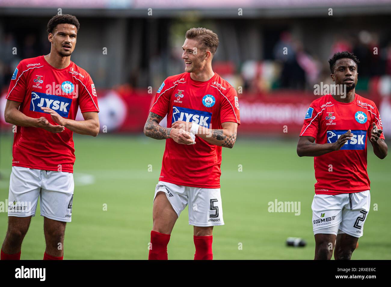 Denmark. 24th Sep, 2023. Oliver Sonne (5) of IF