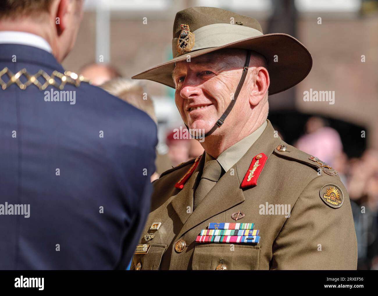 Lieutenant General John Frewen, Chief of Joint Capabilities, Australian ...