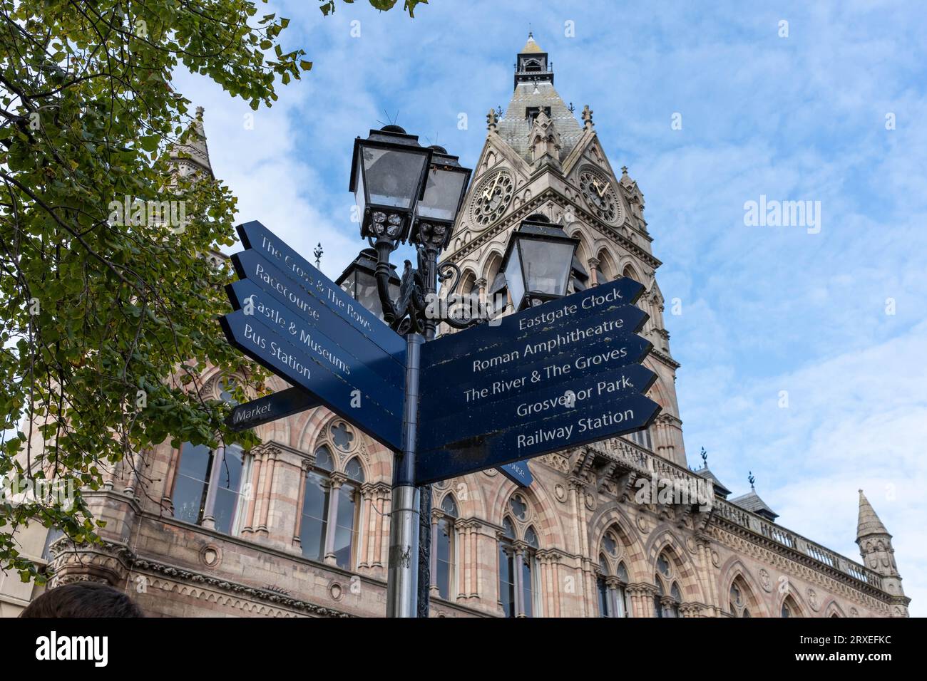 Chester city centre, UK Stock Photo - Alamy