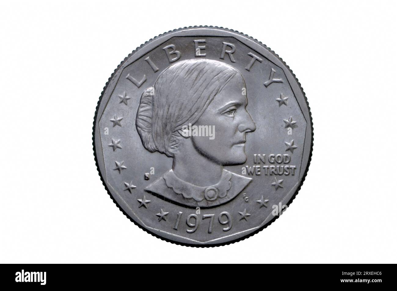 Susan B. Anthony Dollar Stock Photo