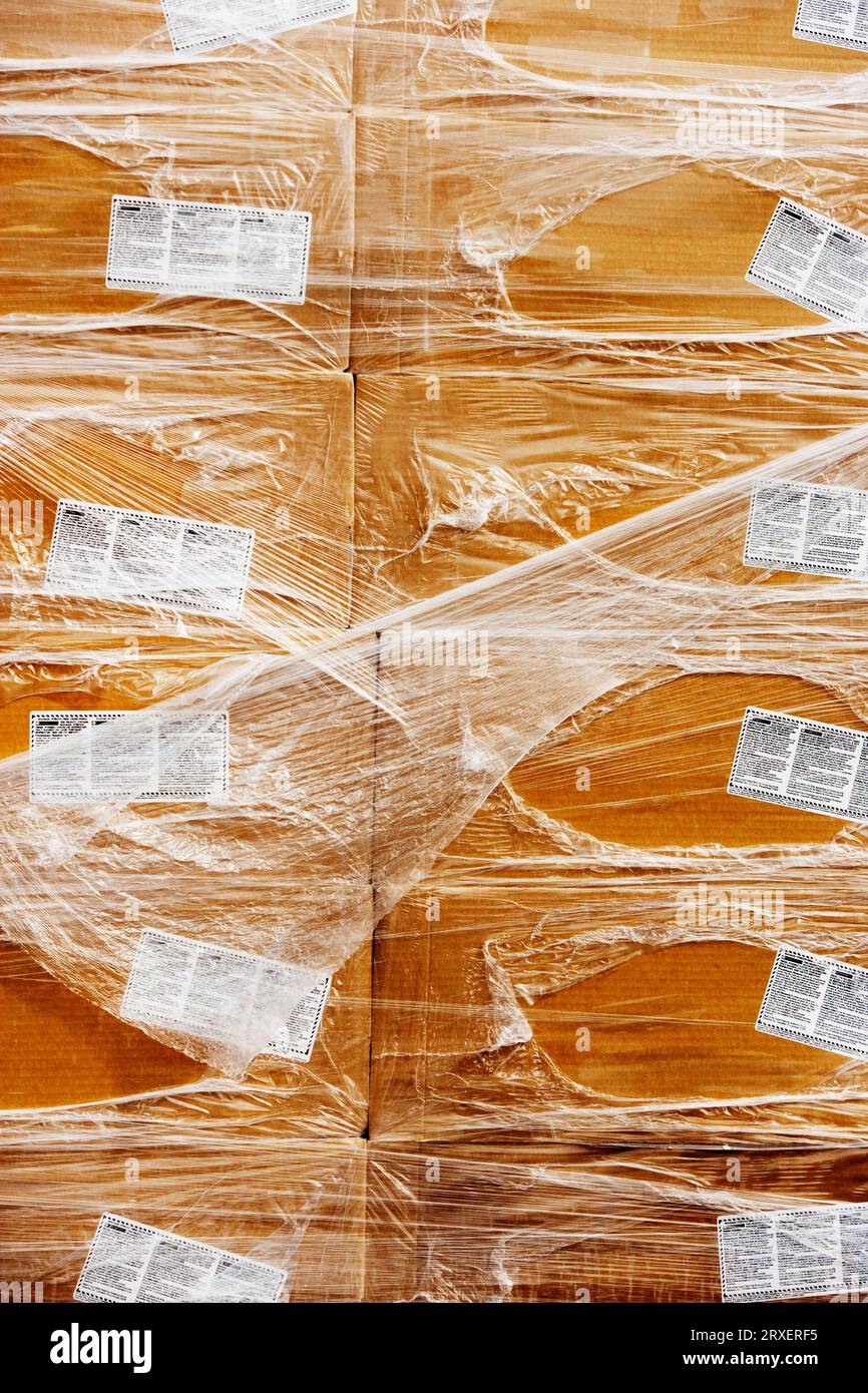 A stack of cardboard boxes Stock Photo Alamy