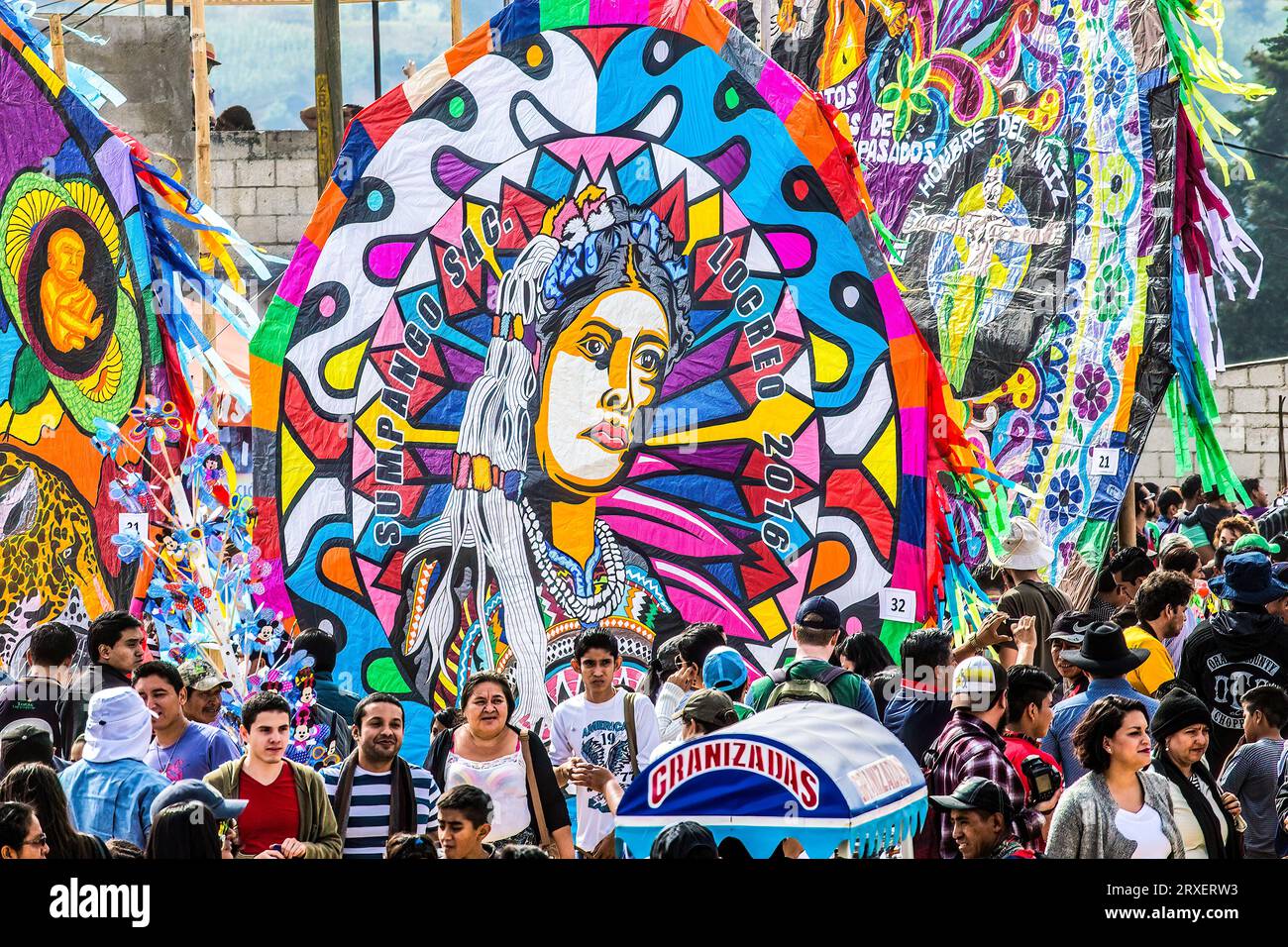 Day of the Dead kites Stock Photo Alamy