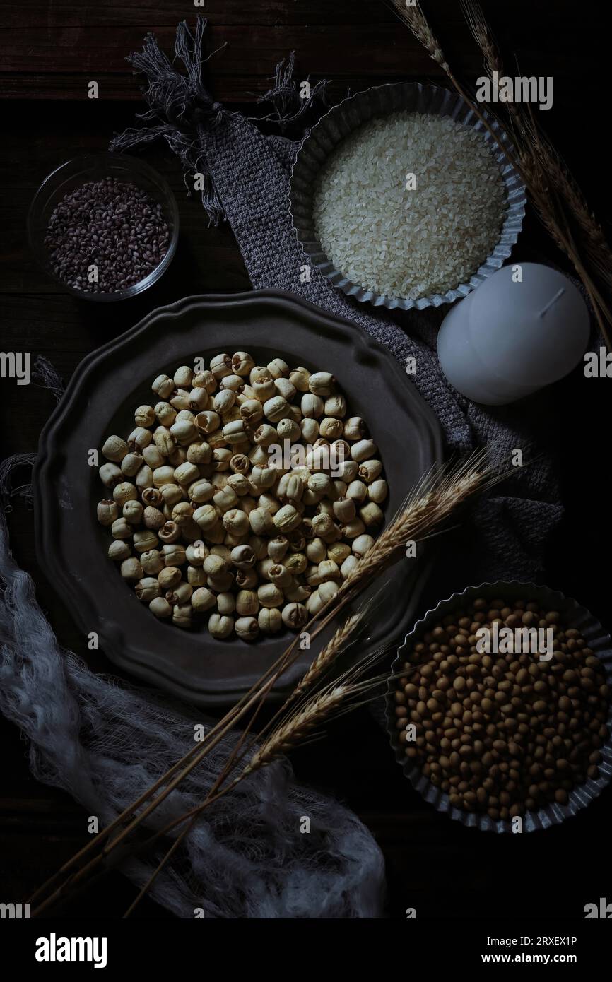 Images of lotus seeds with highresolution photos, nutrientrich, low