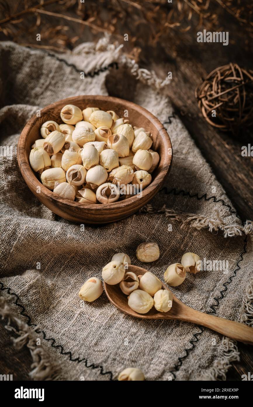 Images of lotus seeds with highresolution photos, nutrientrich, low